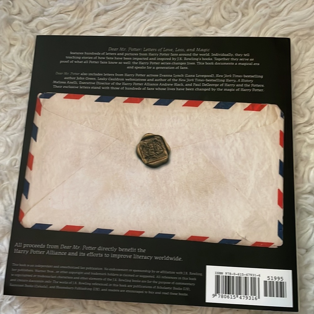 Dear Mr. Potter Book - Picture 3 of 5